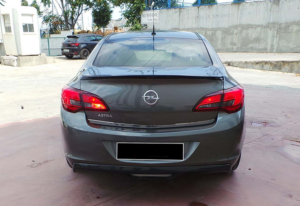 Rear Diffuser DPT V-2 (SD, Gloss Black) for Opel Astra J 2009-2015 - image 3