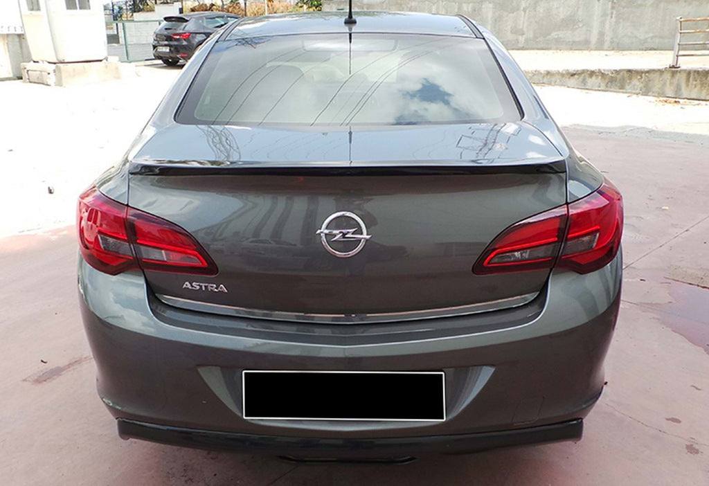 Spoiler DPT V-2 (SD, Gloss Black) for Opel Astra J 2009-2015 - image 1