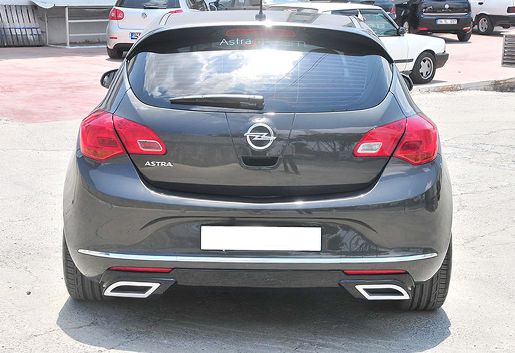 Rear Diffuser DPT V1 (2012-2015, HB, Gloss Black) for Opel Astra J 2009-2015 - image 7