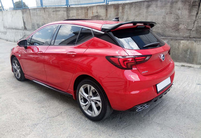 Spoiler DPT V-2 (Gloss Black) for Opel Astra K 2016-2021 - image 3