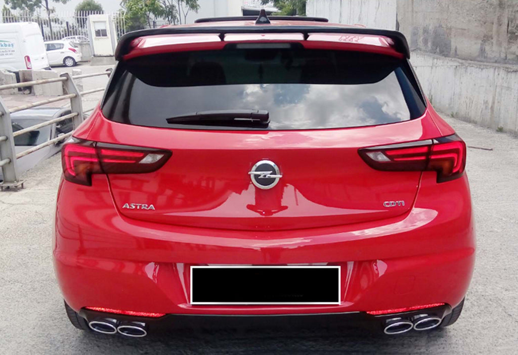 Spoiler DPT V-2 (Gloss Black) for Opel Astra K 2016-2021 - image 4