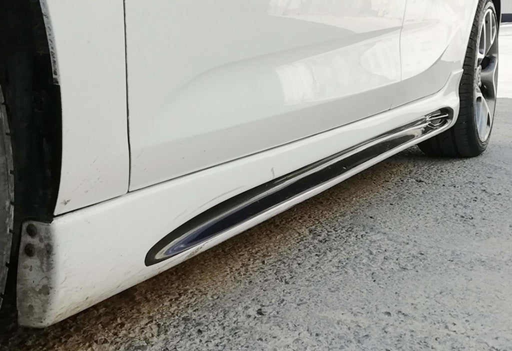 Side Skirts DPT V-2 (For Painting) for Opel Astra K 2016-2021 - image 2