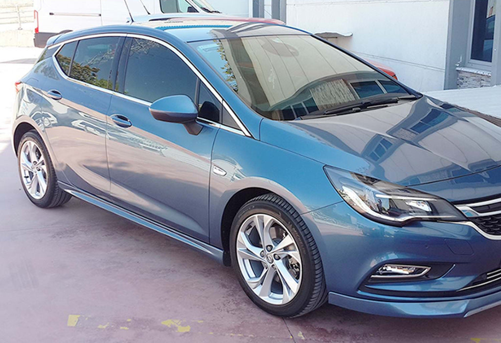 Side Skirts DPT V-3 (Primed for Painting) for Opel Astra K 2016-2021 - image 1