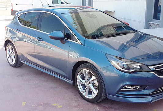 Side Skirts DPT V-3 (Primed for Painting) for Opel Astra K 2016-2021 - image 1