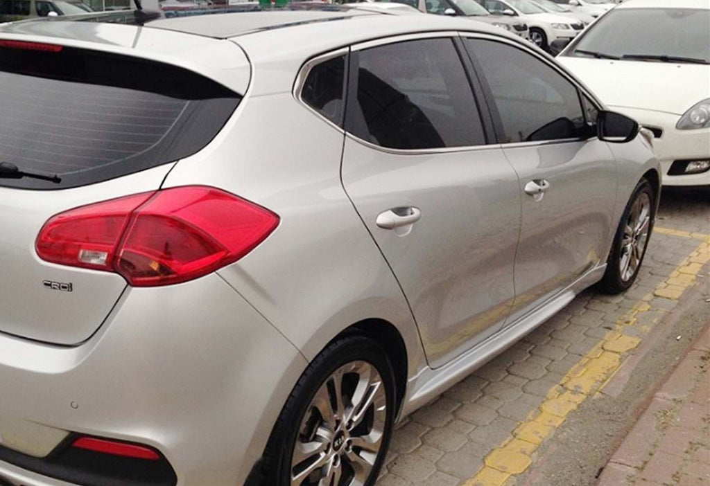 Side Skirts DPT (2012-2015, Gloss Black) for Kia Ceed 2012-2018 - image 2