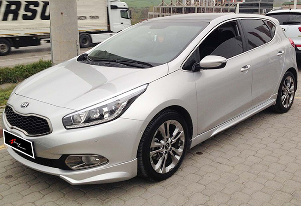 Side Skirts DPT (2012-2015, Gloss Black) for Kia Ceed 2012-2018 - image 3