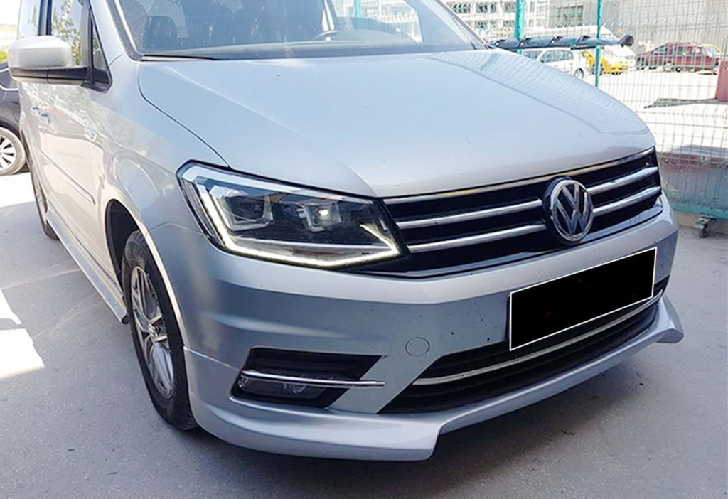 Front lip DPT (primed for painting) for Volkswagen Caddy 2015-2020 - image 4