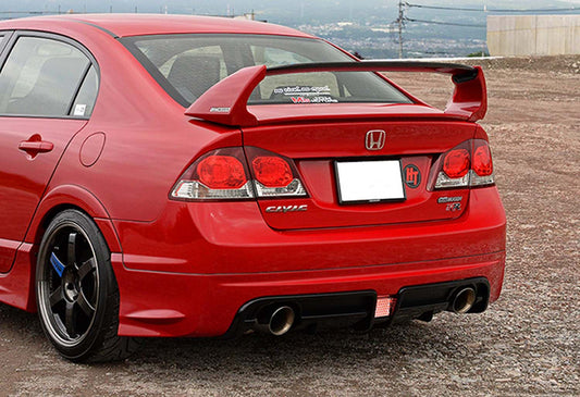 Rear Diffuser DPT V-3 (Primed for Painting) for Honda Civic Sedan VIII 2006-2011 - image 1
