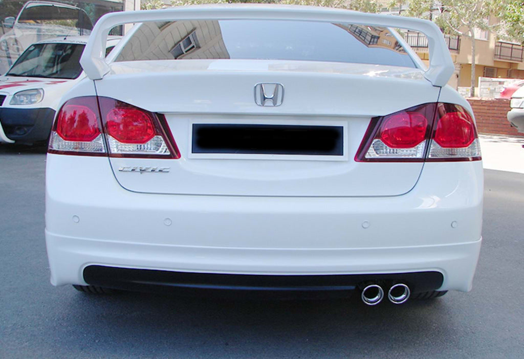 Rear Diffuser DPT V-1 (Gloss Black) for Honda Civic Sedan VIII 2006-2011 - image 2