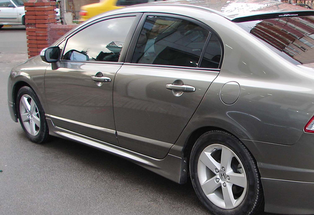 DPT Side Skirts (primed for painting) for Honda Civic Sedan VIII 2006-2011 - image 3