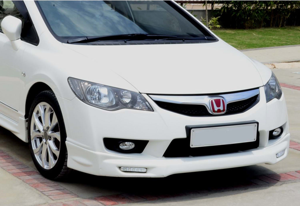 Front lip DPT (2009-2011, primed) for Honda Civic Sedan VIII 2006-2011 - image 1