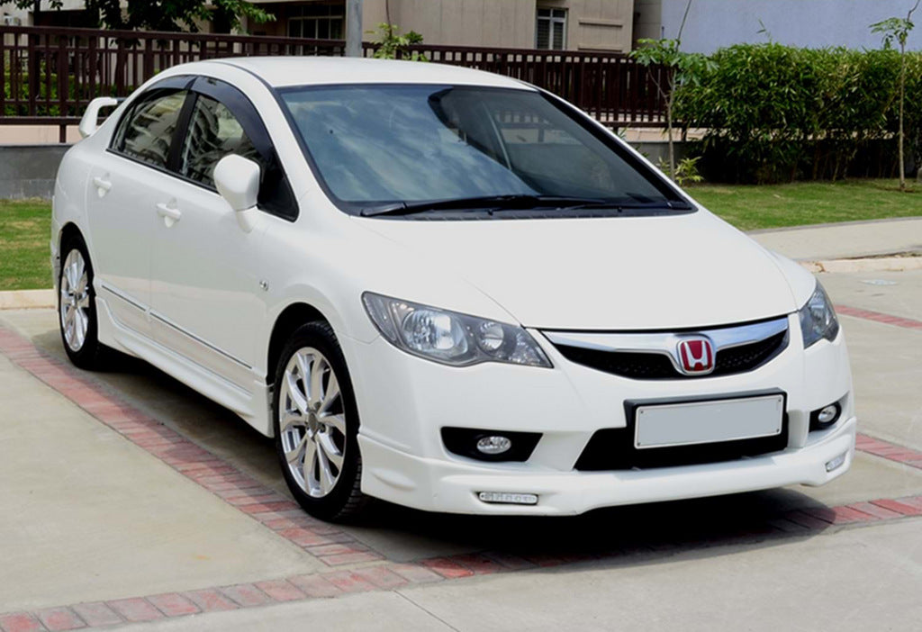 Front lip DPT (2009-2011, primed) for Honda Civic Sedan VIII 2006-2011 - image 2