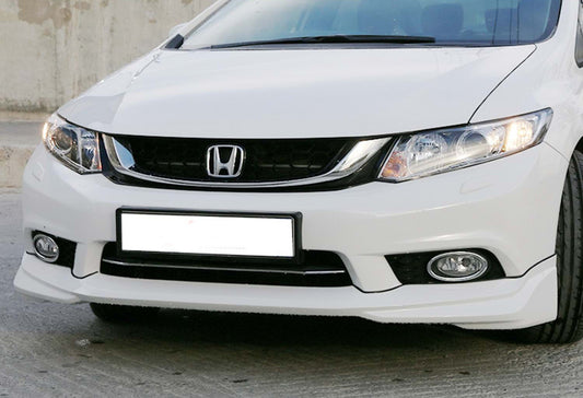 Front lip DPT (primed for painting) for Honda Civic Sedan IX 2011-2016 - image 1