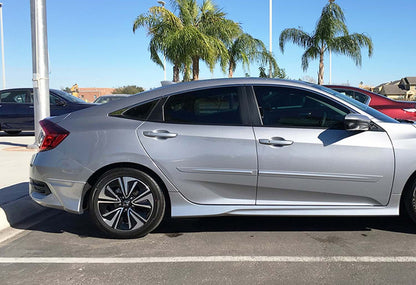 Side Skirts DPT V-1 (primed for painting) for Honda Civic Sedan X 2016-2021 - image 1