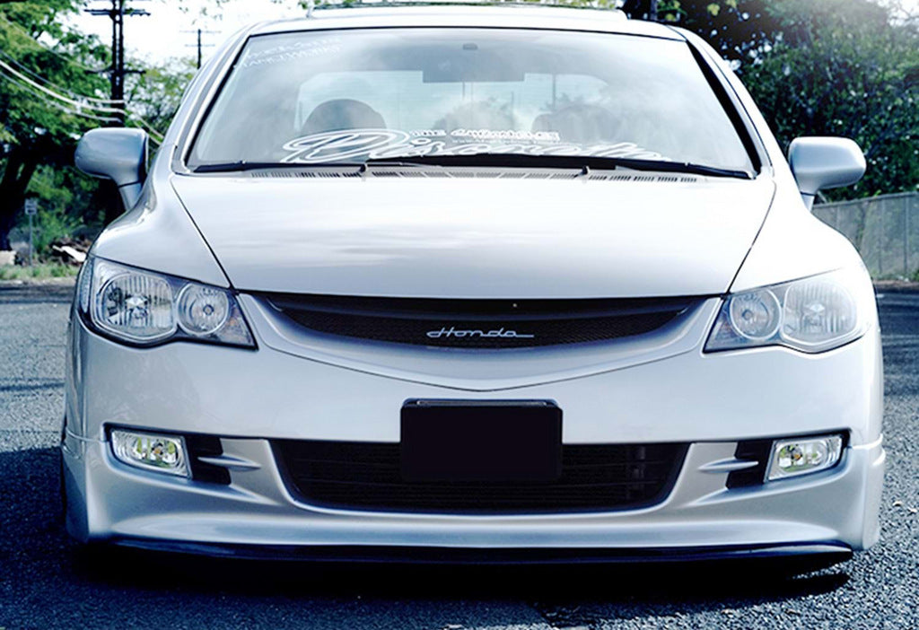 Front lip DPT (2006-2009, primed) for Honda Civic Sedan VIII 2006-2011 - image 1
