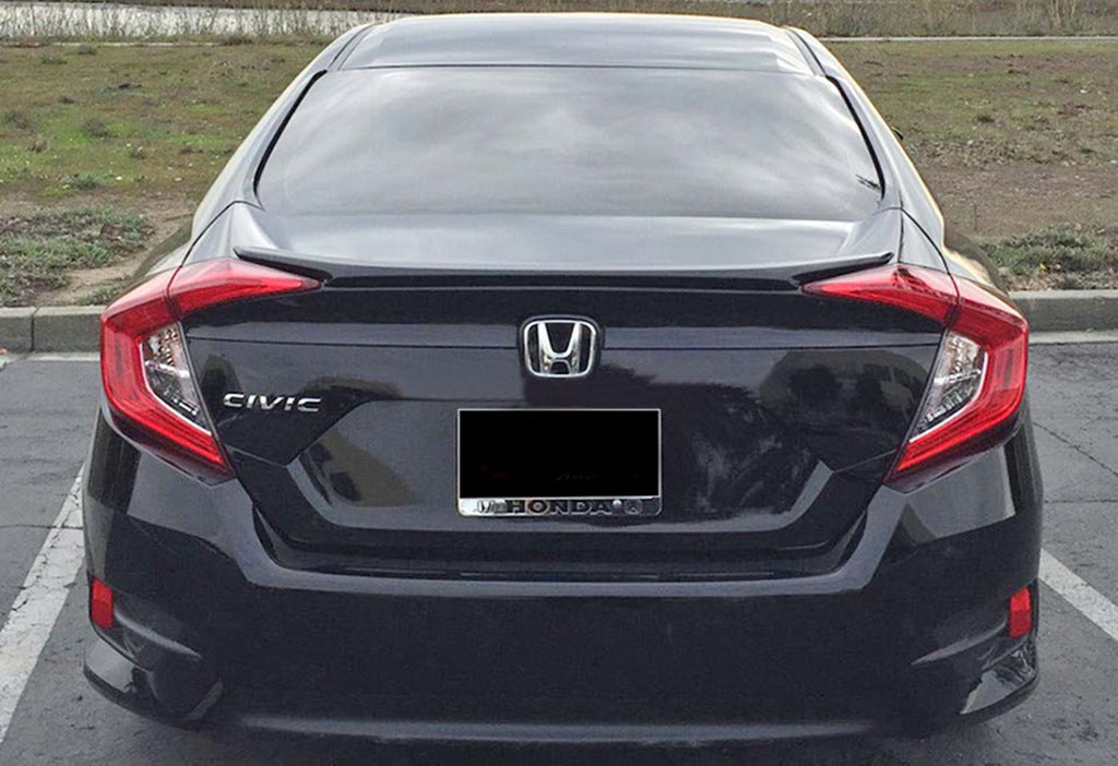 Spoiler DPT (Under painting) for Honda Civic Sedan X 2016-2021 - image 3
