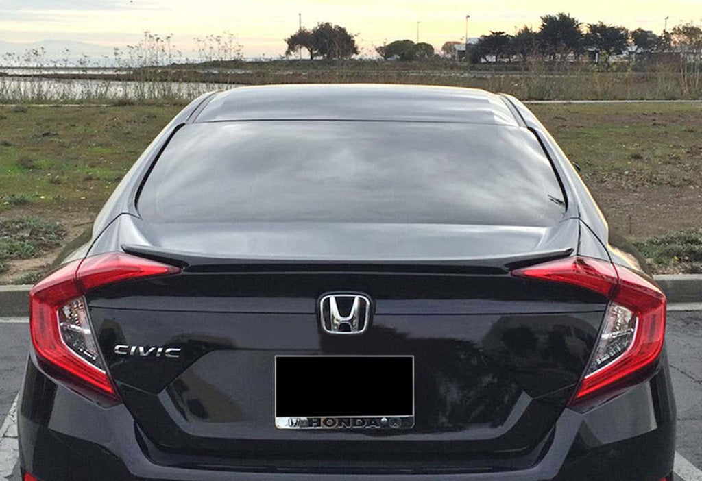 Spoiler DPT (Under painting) for Honda Civic Sedan X 2016-2021 - image 1