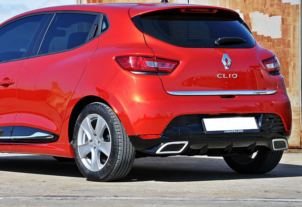 Rear Diffuser DPT V-2 (Gloss Black) for Renault Clio IV 2012-2019 - image 2