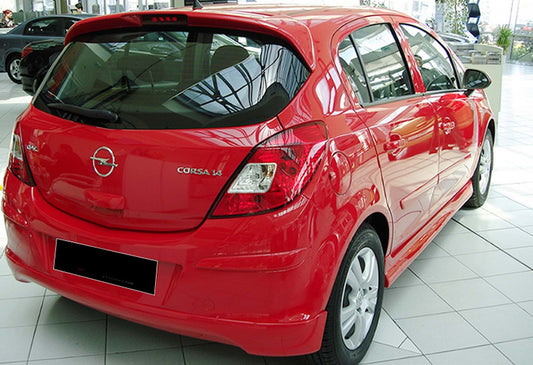 Side Skirts DPT V-1 (Gloss Black) for Opel Corsa D 2007-2014 - image 2
