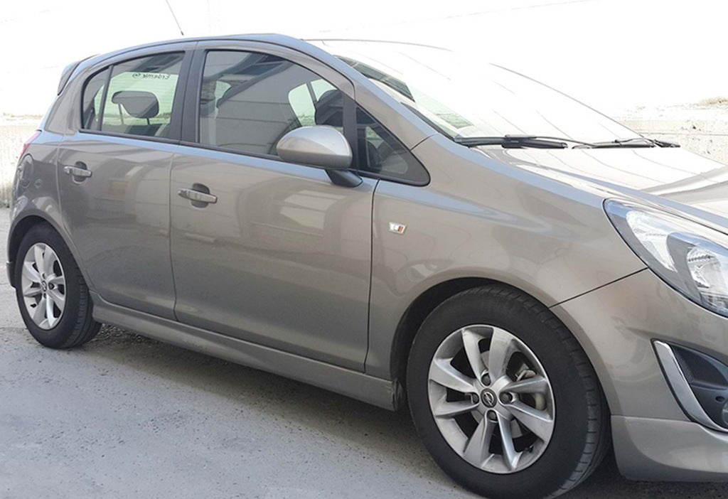 Side Skirts DPT V-3 (Gloss Black) for Opel Corsa D 2007-2014 - image 2