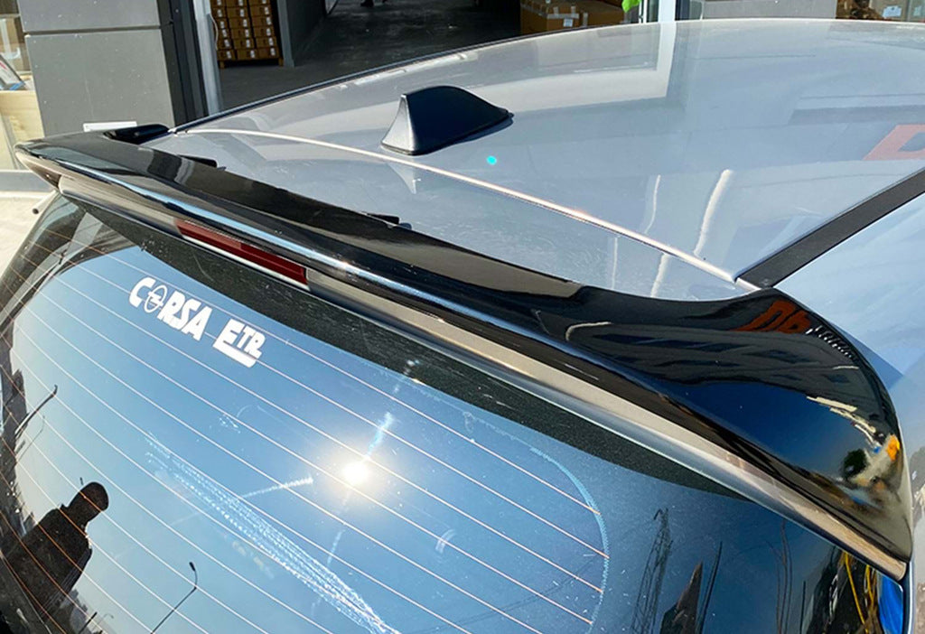 DPT V-1 Spoiler (Gloss Black) for Opel Corsa E 2015-2019 - image 1