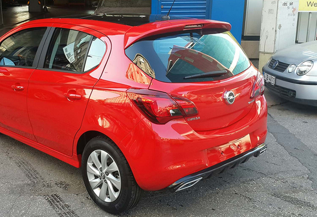 Spoiler DPT V-2 (Gloss Black) for Opel Corsa E 2015-2019 - image 4