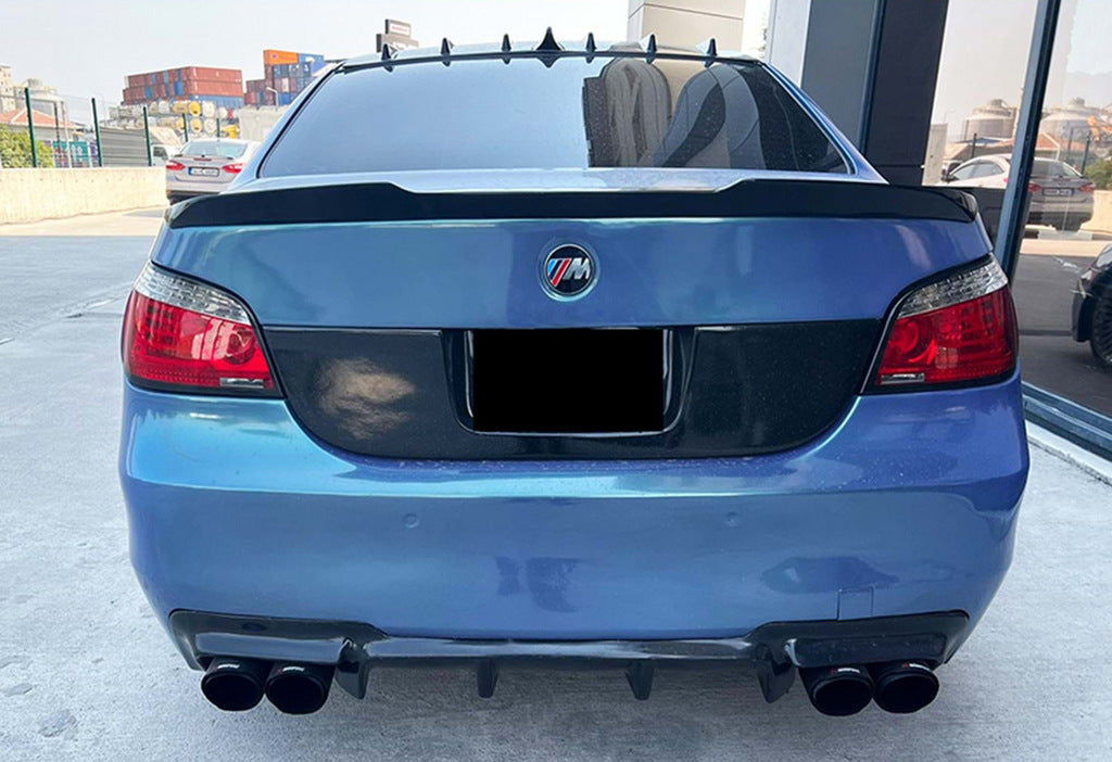 Spoiler M4-Style (Gloss Black) for BMW 5 Series E-60/61 2003-2010 - image 3