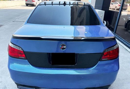 Spoiler M4-Style (Gloss Black) for BMW 5 Series E-60/61 2003-2010 - image 1