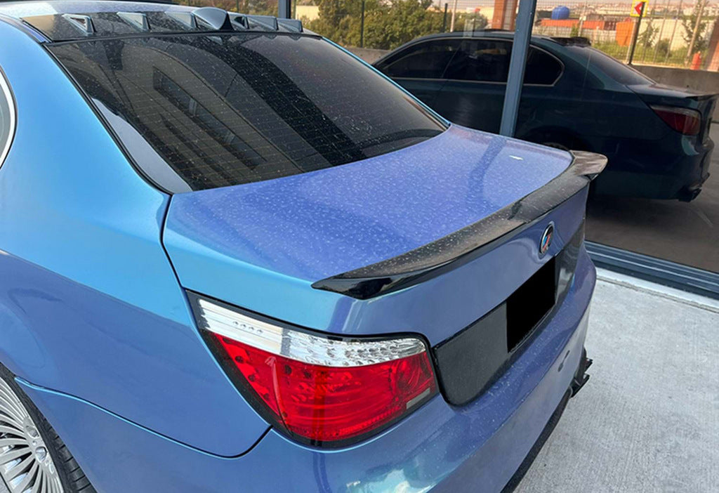 Spoiler M4-Style (Gloss Black) for BMW 5 Series E60/E61 2003-2010 - image 2