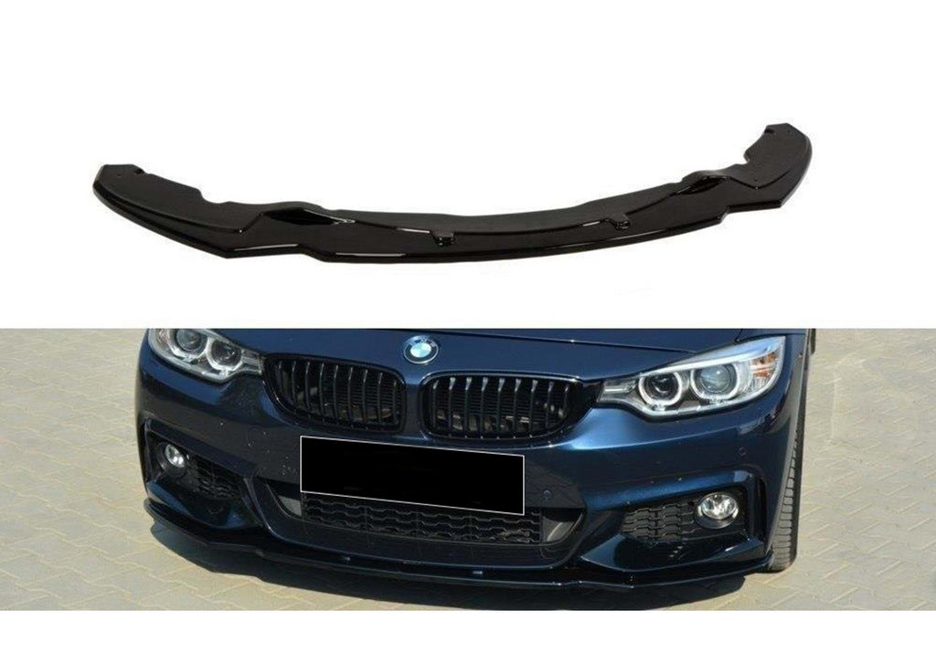 Front Lip DPT V-2 (for M-Technic, gloss black) for BMW 4 series F-32 2012-2020 - image 4