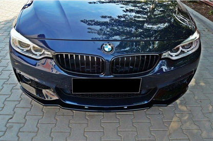Front Lip DPT V-2 (for M-Sport, Gloss Black) for BMW 4 Series F-32 2012-2020 - image 3