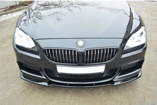 Front Lip Spoiler DPT (for M Performance, Gloss Black) for BMW 6 F12/F13/F06 2011-2018 - image 2