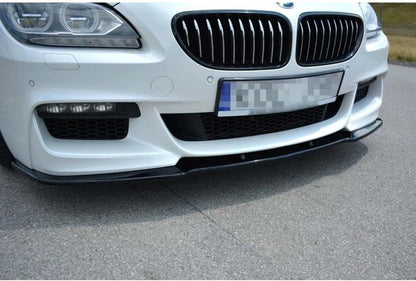 Front Lip Spoiler DPT (for M Performance, Gloss Black) for BMW 6 F12/F13/F06 2011-2018 - image 3