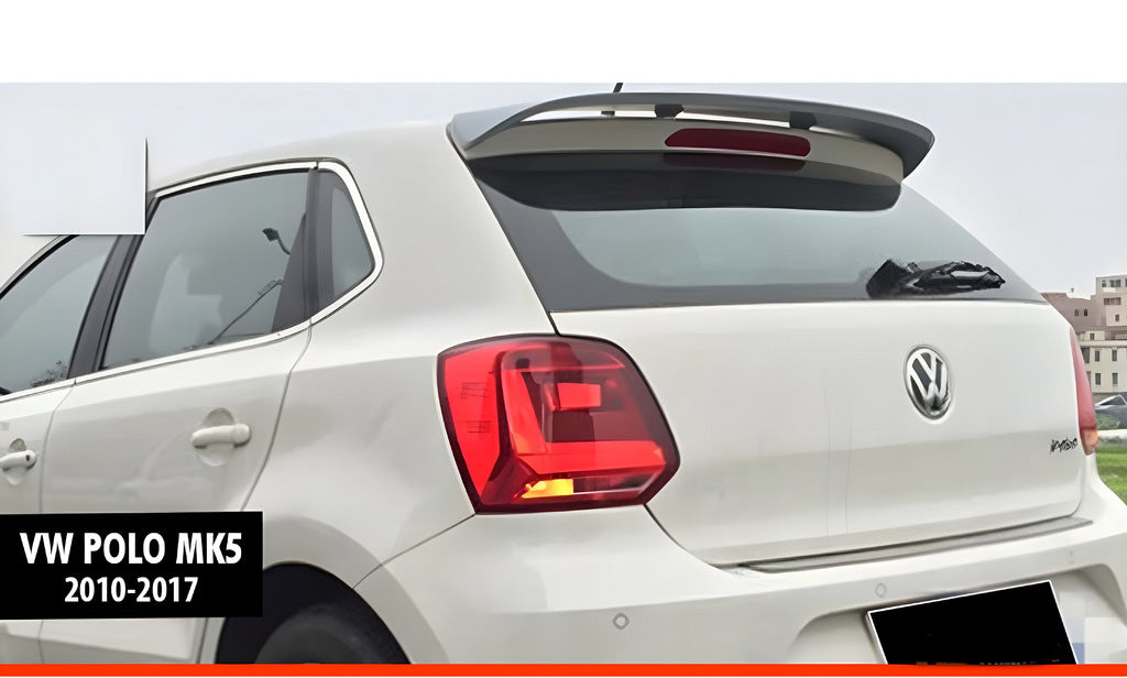 Spoiler DPT V-5 (HB, Gloss Black) for Volkswagen Polo 2010-2017 - image 1