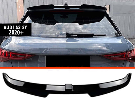 DPT V-1 Spoiler (HB, Gloss Black) for Audi A3 2020- - image 1