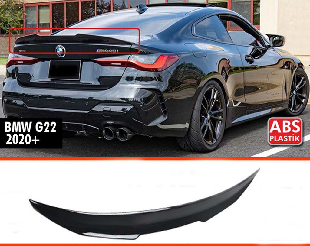 PSM-Style Spoiler (for G22, Gloss Black) for BMW 4 Series G22/23/26 2020- - image 1