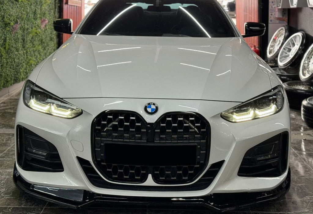 Front Lip DPT V-2 (for G22/G23, Gloss Black) for BMW 4 Series G22/23/26 2020- - image 3