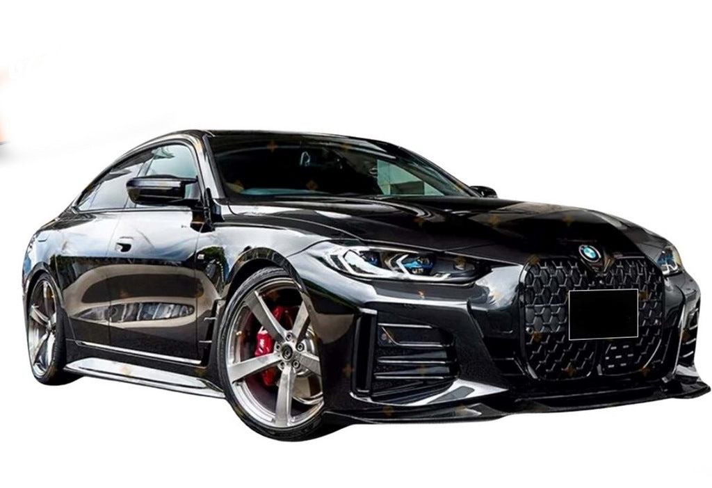 Front Lip DPT V-2 (for G22/G23, Gloss Black) for BMW 4 Series G22/23/26 2020- - image 4