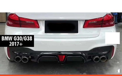 Rear Diffuser DPT (for M5 2017-2020, Gloss Black) for BMW 5 Series G30/31 2017-2023 - image 1