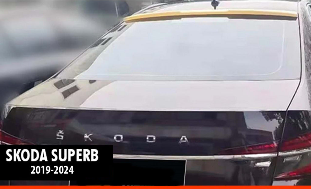 Spoiler DPT V-2 (2019-2024, gloss black) for Skoda Superb 2015-2024 - image 1