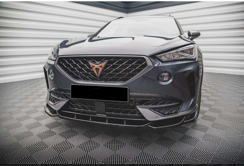 Front Lip Spoiler DPT (Gloss Black) for Cupra Formentor 2020- - image 1