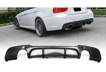 Rear Diffuser DPT V-6 (for E90 M-Sport, Gloss Black) for BMW 3 Series E90/E91 2005-2011 - image 2