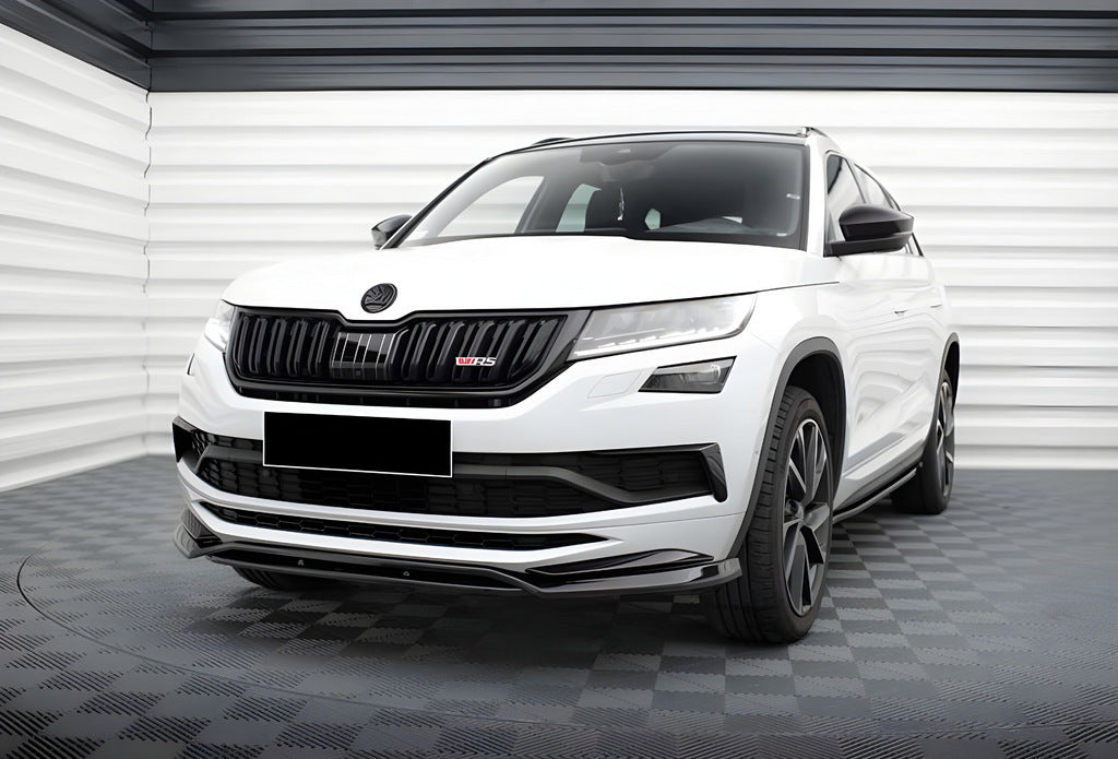 Front Lip DPT (gloss black) for Skoda Kodiaq 2016-2023 - image 2