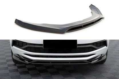 Front Lip Spoiler DPT (Gloss Black) for Skoda Kodiaq 2016-2023 - image 1