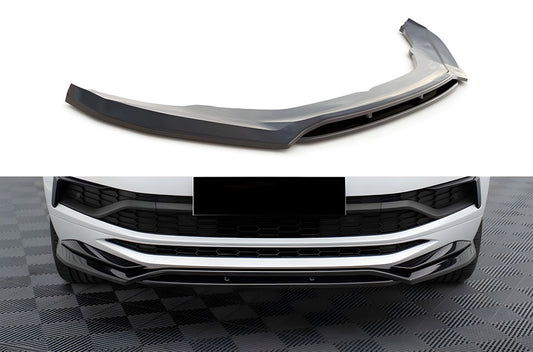 Front Lip Spoiler DPT (Gloss Black) for Skoda Kodiaq 2016-2023 - image 1