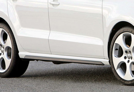 Side Skirts DPT V-2 (Gloss Black) for Volkswagen Polo 2010-2017 - image 1