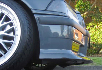 Front Lip Spoiler DPT (for M3, Gloss Black) for BMW 3 Series E36 1990-2000 - image 2