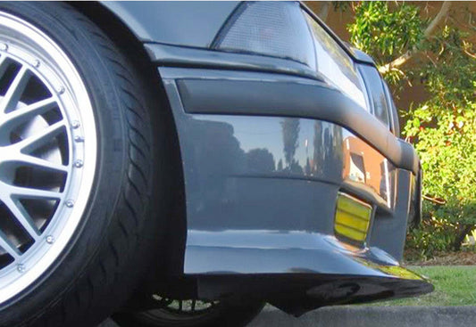 Front Lip Spoiler DPT (for M3, Gloss Black) for BMW 3 Series E36 1990-2000 - image 2