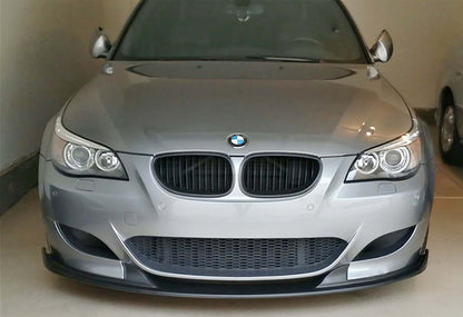 Front Lip DPT (with Fins, for M5 Hamann, Gloss Black) for BMW 5 Series E-60/61 2003-2010 - image 2