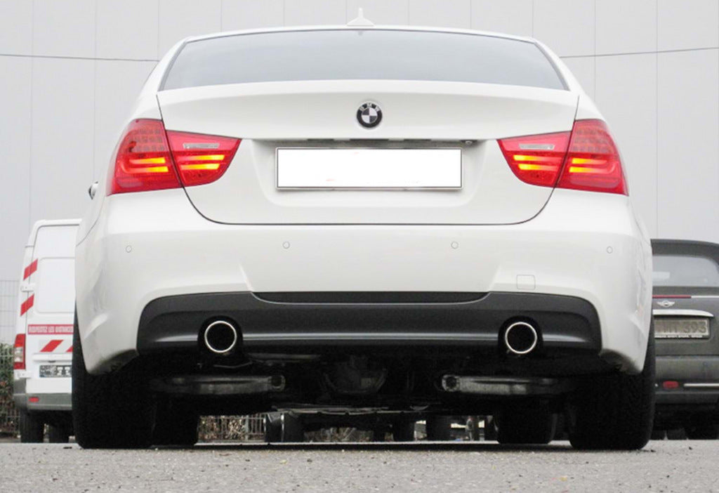Rear diffuser DPT V-1 (for M-Technic, gloss black) for BMW 3 series E-90/91/92/93 2005-2011 - image 1